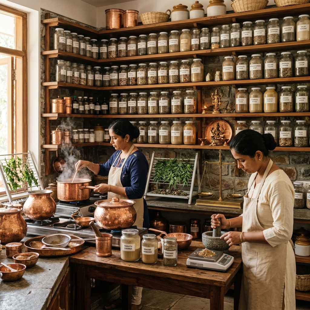 In-House Herbal Preparation