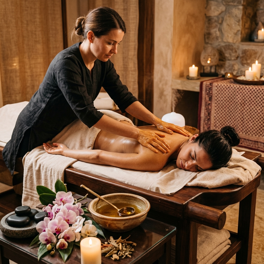 Ayurvedic massage therapy